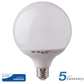 Żarówki LED - V-TAC Żarówka LED SAMSUNG CHIP 18W E27 GLOBE G120 VT-288 6400K 2000lm - miniaturka - grafika 1