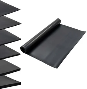 Gumowa mata antypoślizgowa, 1,2 x 2 m, 6 mm, gładka - Maty antypoślizgowe - miniaturka - grafika 2