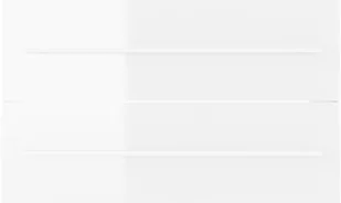 VidaXL Lumarko 2-cz. zestaw mebli łazienkowych, wysoki połysk, biały, płyta! 804842 VidaXL - Meble łazienkowe - miniaturka - grafika 12