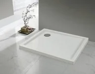 Brodziki prysznicowe - Sanplast Brodzik Bza/PR 80x120x3 biew bialy - miniaturka - grafika 1