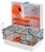 Akcesoria dla gryzoni - Ferplast 57922599 Nager domek dla Hamster, pełen zestaw funkcji, Olimpia, ok. 46 x 29.5 x 54 cm - miniaturka - grafika 1