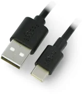 Kable USB - Goobay Przewód USB A 2.0 - USB C - 3m czarny GOB-17870 - miniaturka - grafika 1