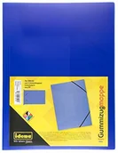 Teczki i skoroszyty - Idena Idena 10377 - teczka gumowa DIN A3, PP, przezroczysta niebieska, 1 sztuka 10377 - miniaturka - grafika 1
