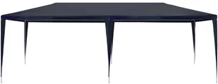 vidaXL Namiot imprezowy, 3 x 6 m, PE, niebieski - Pawilony ogrodowe - miniaturka - grafika 3