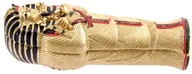 Figurki dekoracyjne - Puckator Złoty Egyptian Tutankhamen Sarcophagus Box with Mummy - miniaturka - grafika 1