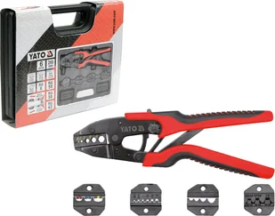YATO Zestaw do zaciskania konektorów z 5 matrycami (YT-2245) - Kombinerki i obcęgi - miniaturka - grafika 3
