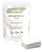 Waciki, płatki i patyczki kosmetyczne - LARELLE Larelle Maxi Bio waciki higieniczne, 180 sztuk, idealne do pielęgnacji dziecka i codziennej pielęgnacji urody - miniaturka - grafika 1