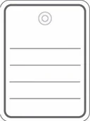 Papier do drukarek - Herma Stückwarenanhnger 48x65 mm mit Kunststoffse 1000 St. - 6840 - miniaturka - grafika 1