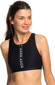 Bielizna sportowa damska - Roxy biustonosz KEEP IT EASY True Black KVJ0 - miniaturka - grafika 1