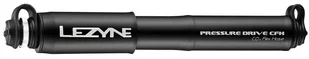 Lezyne Pompka rowerowa PRESSURE DRIVE CFH HP 120 psi metalowy przewód CO2 + nabój gazowy 16 g czarna - Pompki rowerowe - miniaturka - grafika 3