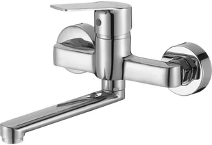 Kuchinox Borgo Jednouchwytowa bateria umywalkowa natynkowa chrom BKB050D - Baterie umywalkowe - miniaturka - grafika 2