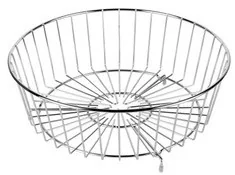 Deante Koszyk zlewozmywakowy stalowy okrągły ZZE 080K chrom - Koszyki łazienkowe - miniaturka - grafika 8