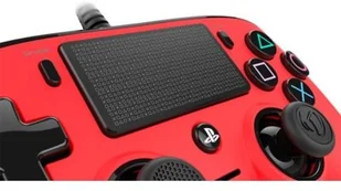 NACON PS4 Controller Color Edition Czerwony PS4OFCPADRED - Kontrolery do Playstation - miniaturka - grafika 5
