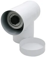 Złącza i kolanka wentylacyjne - EQUATION Trójnik NIERDZEWNE 60/100 EQUATION - miniaturka - grafika 1