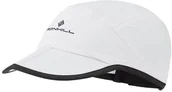 Czapki i chusty sportowe męskie - RONHILL RONHILL Czapka biegowa z daszkiem SUN SPLIT CAP biała - miniaturka - grafika 1