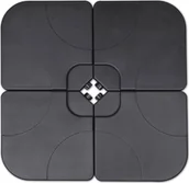 Parasole ogrodowe - vidaXL vidaXL Przenośna podstawa na parasol wypełniana wodą lub piaskiem 60 L - miniaturka - grafika 1