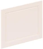 Fronty meblowe - DELINIA ID Front okapowy FL60/48 Oxford kremowy Delinia ID - miniaturka - grafika 1