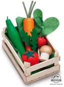 Zabawki AGD - Erzi WARZYWA W SKRZYNCE 28241 - miniaturka - grafika 1