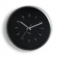 Zegary - Philippi TEMPUS Zegar Ścienny 20 cm Czarny 183008 - miniaturka - grafika 1