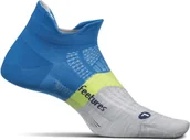 Skarpetki sportowe męskie - FEETURES FEETURES Skarpetki do biegania krótkie ELITE ULTRALIGHT NO SHOW TAB biało-niebieskie - miniaturka - grafika 1