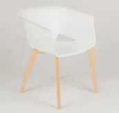 Fotele i krzesła biurowe - Intarseating Krzesło LOTUS stelaż drewniany KB-LOTUS-PL-160 - miniaturka - grafika 1