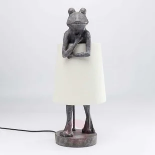 KARE Animal Frog lampa stołowa szara - Lampy stojące - miniaturka - grafika 2