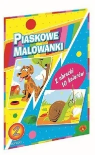 Alexander Piaskowa Malowanka Pies ślimak - Zabawki kreatywne - miniaturka - grafika 2