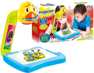 KinderSafe Projektor z tablicą do rysowania 21 obrazków + PISAKI 8196 8196 - Zabawki AGD - miniaturka - grafika 4