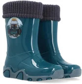 Buty dla dziewczynek - Demar Kalosze dziecięce STORMER LUX C (28-35) 0403C - miniaturka - grafika 1