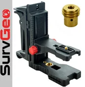 Sprzęt geodezyjny - SurvGeo Uchwyt do laserów z płynną regulacją 1/4" Adapter 1/4" > 5/8" 4743-set - miniaturka - grafika 1