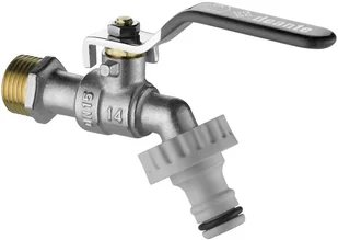 Deante Zawór ogrodowy kulowy 3/4" z adapterami chrom VFA 252L - Zawory i kraniki - miniaturka - grafika 4