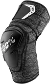 Ochraniacze - 100% 100% Fortis Ochraniacze na kolano, grey heather/black S/M 2021 Ochraniacze kolan HU-PRT-0010/1132/S/M - miniaturka - grafika 1