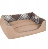 Legowiska dla psów - Ami Play Sofa dla Psa ZipClean 4in1 Kent S Beżowy - miniaturka - grafika 1
