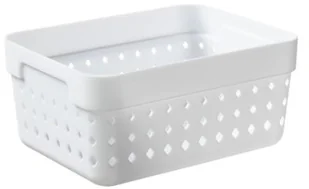 Plast Team SOUL ORGANIZER KOSZYK 15,8 X 11,8 X 7,3 CM BIAŁY DELHAN 5023-53 - Pojemniki łazienkowe - miniaturka - grafika 2