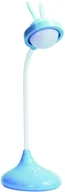 Lampy stojące - Polux LED Kr$19lik niebieski, wbudowany akumulator Lampka dzieci$20ca 313003 - miniaturka - grafika 1