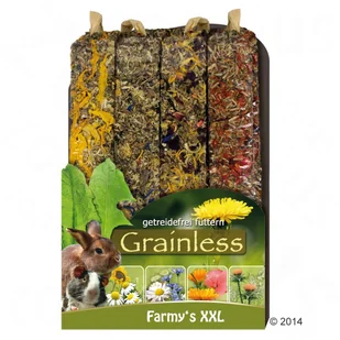 JR Farm Farmy's Grainless XXL - 450 g - Przysmaki dla gryzoni JR Farm Farmy's Grainless XXL - 450 g - Przysmaki dla gryzoni - miniaturka - grafika 1