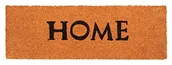 Wycieraczki - Relaxdays wąska Home wykonana z gumy PCW antypoślizgowa jako wycieraczka kokosowa jako mata zatrzymująca brud mata na balkon, taras 10020173_57 - miniaturka - grafika 1