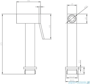 Omnires Fresh zestaw bidetowy punktowy podtynkowy 1-funkcyjny chrom SYSFRBI2CR - Baterie bidetowe - miniaturka - grafika 3