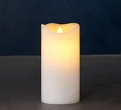 Lampy pozostałe - Exclusive Świeca led woskowa sara 15cm, biała - miniaturka - grafika 1