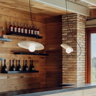 Milan Iluminación Wire lampa wisząca 38 cm kolor norki - Lampy sufitowe - miniaturka - grafika 5