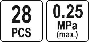 Yato ZESTAW DO DIAGNOSTYKI I OBSŁUGI UKŁADU CHŁODZENIA - Narzędzia warsztatowe - miniaturka - grafika 3