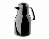 Termosy - Helios Top z tworzywa sztucznego firmy termos 1,0 L z przekręcanym biglem, czarny, ilość: 1 szt. 2734-002 - miniaturka - grafika 1