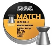 Amunicja do wiatrówek - JSB Śrut 4,51mm Match Middle 500szt. + darmowy zwrot (EX451.MAT.MIDDLE) EX451.MAT.MIDDLE - miniaturka - grafika 1