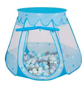 Namiot Zamek z piłkami Suchy Basen kulki 200 szt - Namioty i tipi dla dzieci - miniaturka - grafika 11