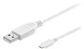 Kable USB - Connect Micro Micro USB cable - 60 cm USBABMICRO0,60W - miniaturka - grafika 1