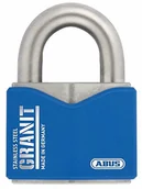 Kłódki - Abus ABUS 79185 37ST/55 granit kłódka wisząca, stal nierdzewna - miniaturka - grafika 1