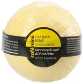 Kosmetyki do kąpieli - CAFE MIMI Musująca Kula do Kąpieli, Lotos i Mimoza, Cafe Mimi, 120g - miniaturka - grafika 1