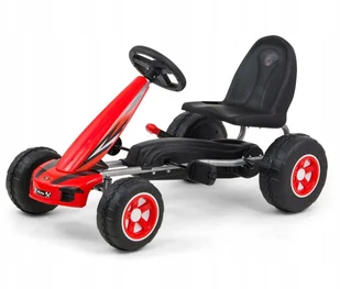 Milly Mally Gokart na pedały Viper Red STREFADZIECIAKOW.PL 3126 - Jeździki dla dzieci - miniaturka - grafika 2