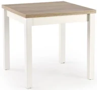Stoły - Halmar GRACJAN stół rozkładany, kolor dąb sonoma/biały - miniaturka - grafika 1