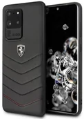 Etui i futerały do telefonów - Ferrari Hardcase FEHQUHCS69BK S20 Ultra G988 czarny/black Heritage hurtel-60369-0 - miniaturka - grafika 1